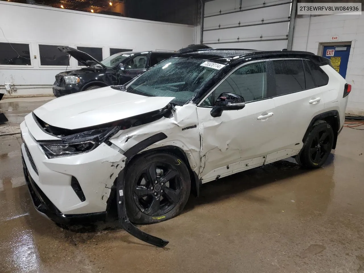 2020 Toyota Rav4 Xse VIN: 2T3EWRFV8LW084936 Lot: 75528114