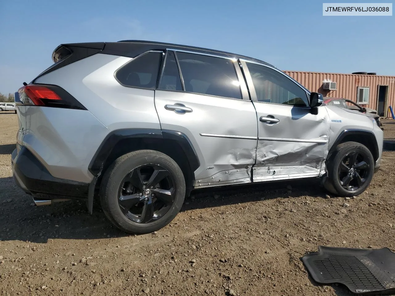 2020 Toyota Rav4 Xse VIN: JTMEWRFV6LJ036088 Lot: 75529104