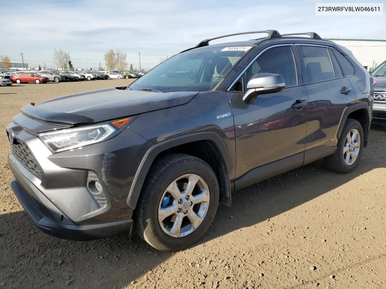 2020 Toyota Rav4 Xle VIN: 2T3RWRFV8LW046611 Lot: 75658224