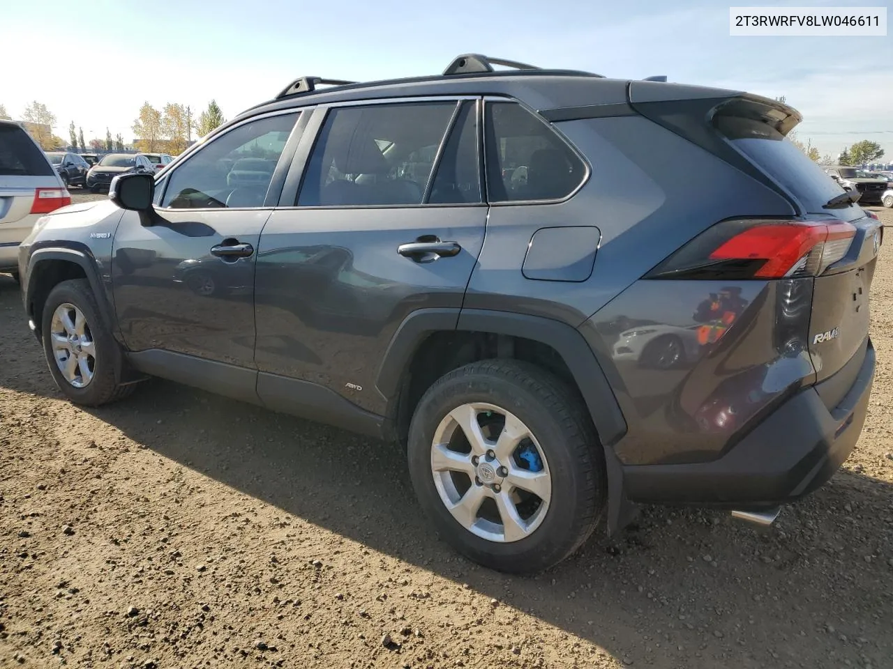 2020 Toyota Rav4 Xle VIN: 2T3RWRFV8LW046611 Lot: 75658224