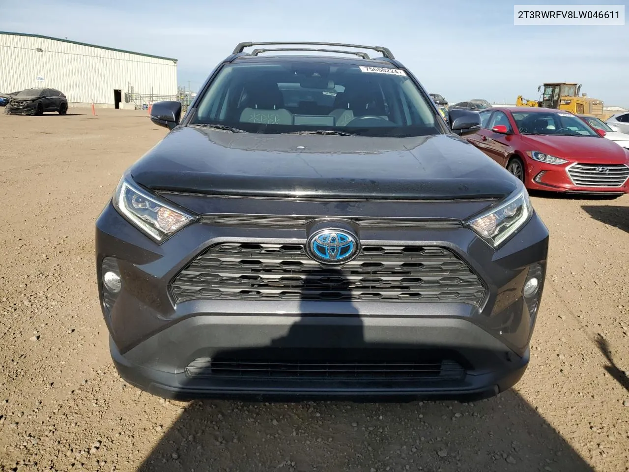 2020 Toyota Rav4 Xle VIN: 2T3RWRFV8LW046611 Lot: 75658224