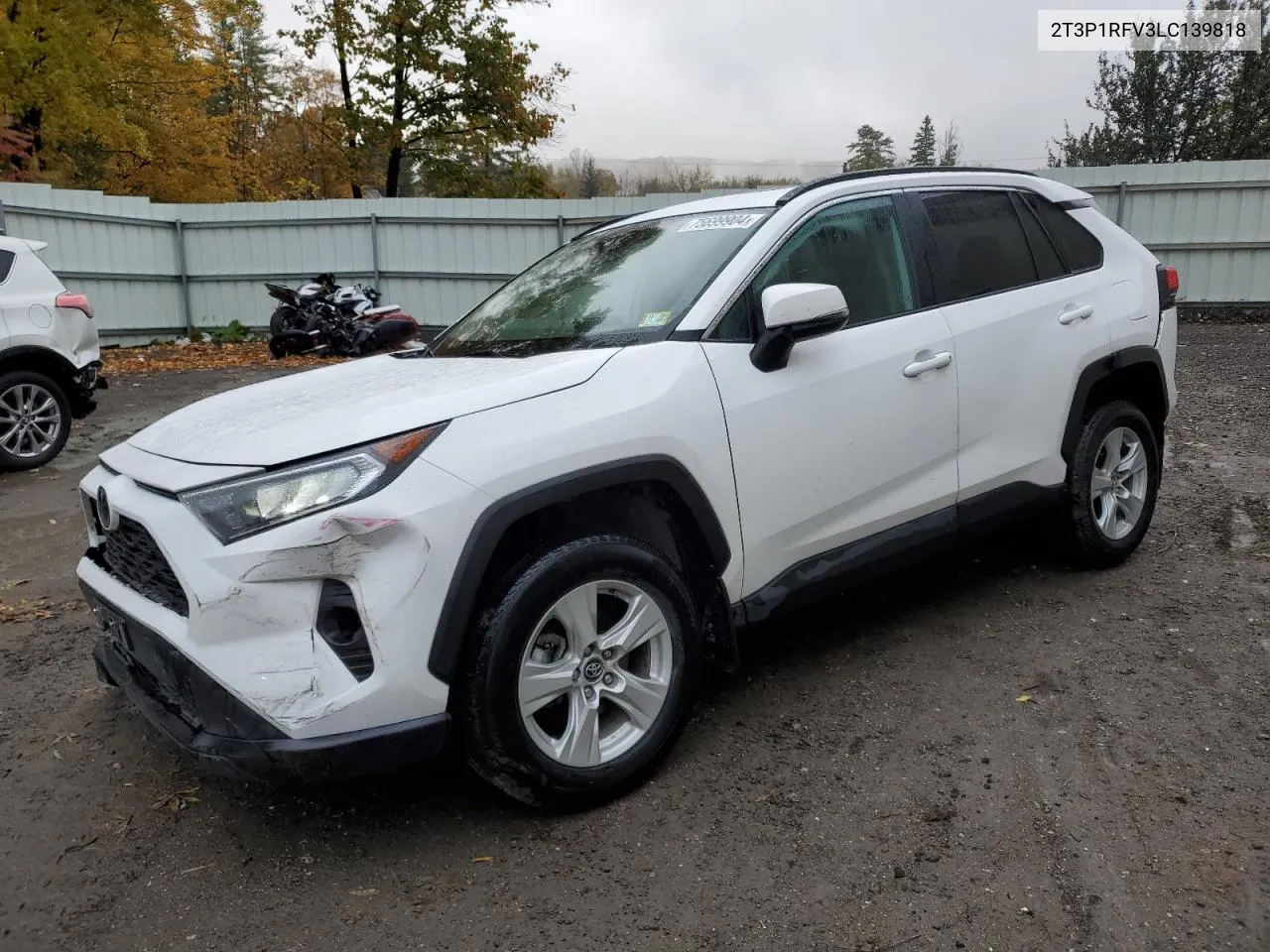 2020 Toyota Rav4 Xle VIN: 2T3P1RFV3LC139818 Lot: 75699904