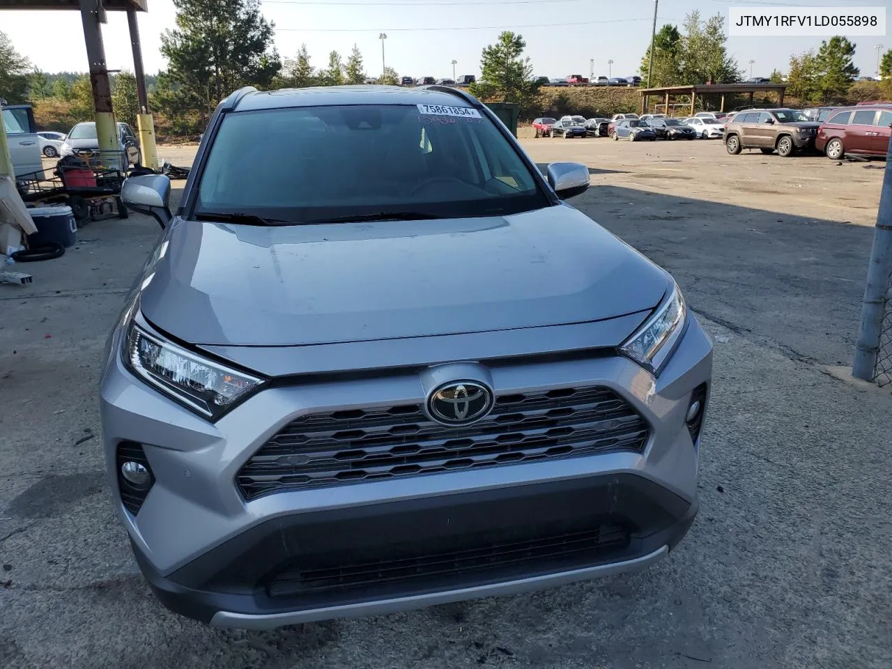 2020 Toyota Rav4 Limited VIN: JTMY1RFV1LD055898 Lot: 75861854