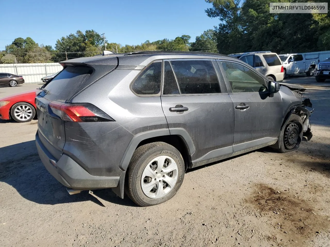 2020 Toyota Rav4 Le VIN: JTMH1RFV1LD046599 Lot: 76083074