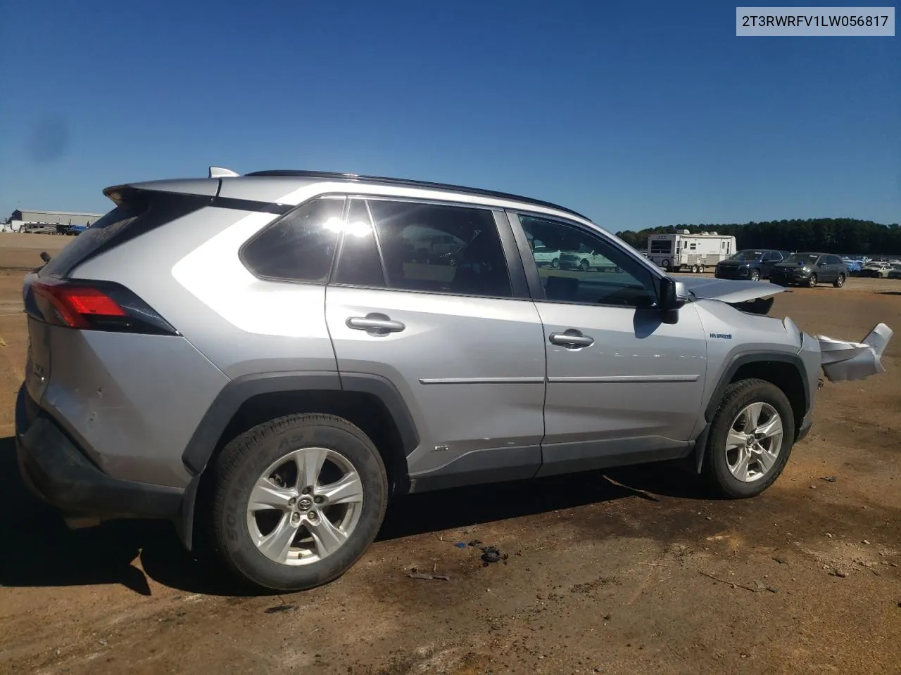 2020 Toyota Rav4 Xle VIN: 2T3RWRFV1LW056817 Lot: 76130924