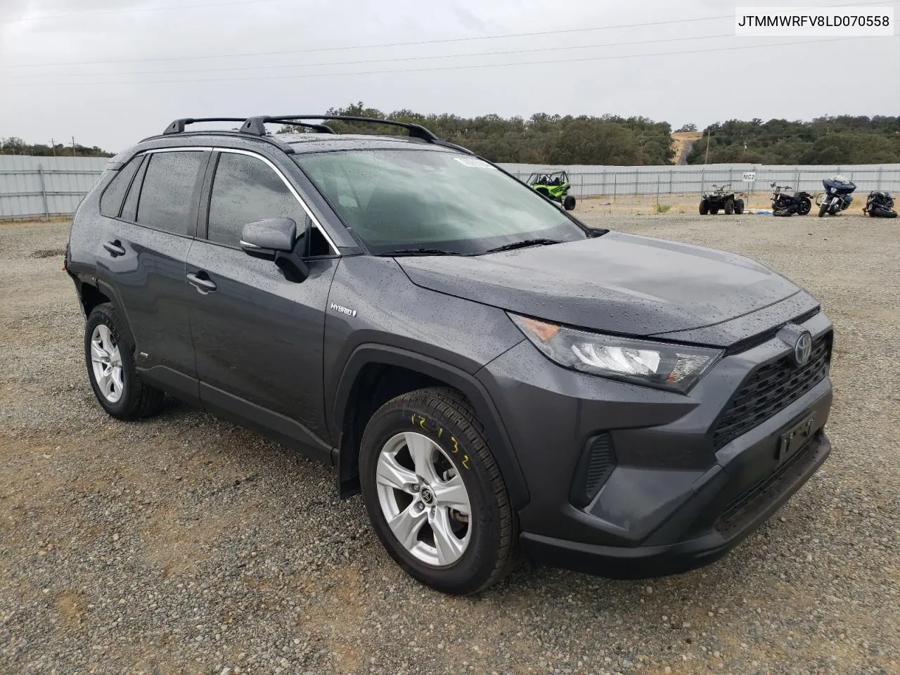 2020 Toyota Rav4 Le VIN: JTMMWRFV8LD070558 Lot: 76285984