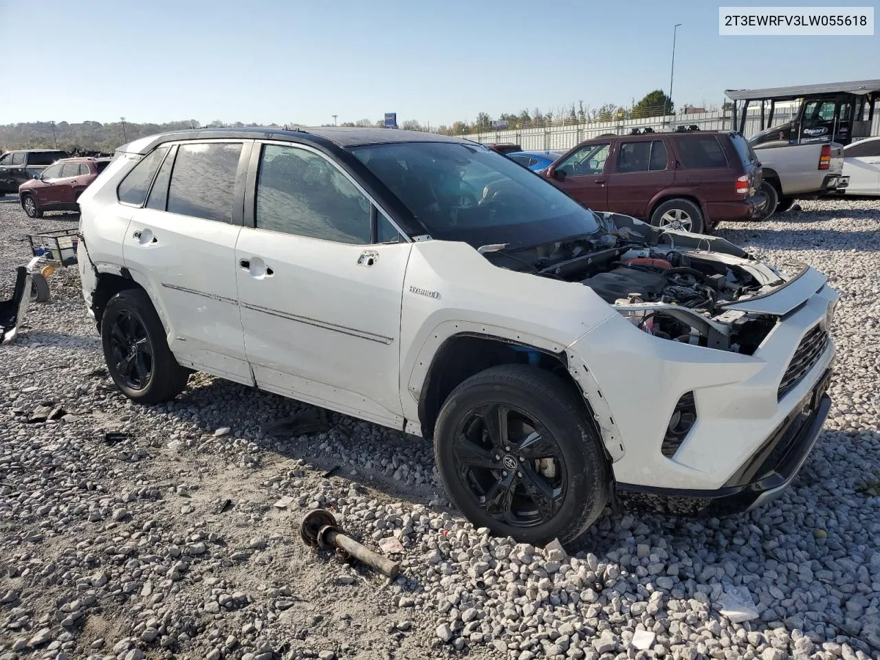 2020 Toyota Rav4 Xse VIN: 2T3EWRFV3LW055618 Lot: 76483384