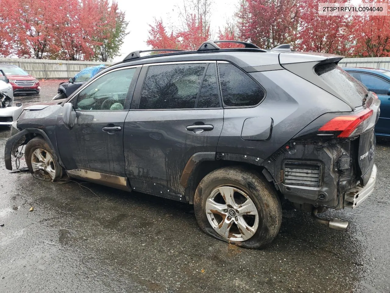 2020 Toyota Rav4 Xle VIN: 2T3P1RFV1LC094040 Lot: 76532454