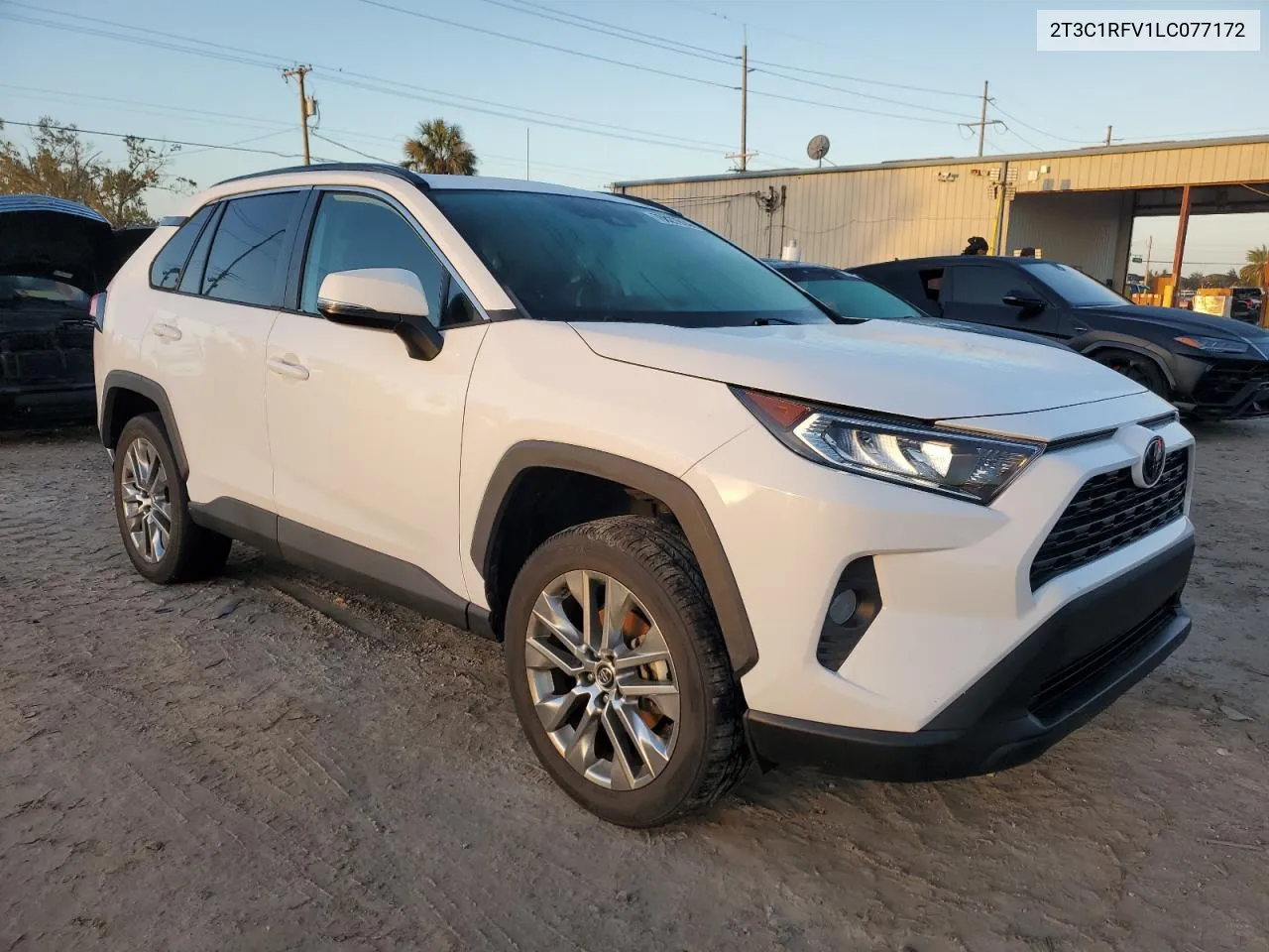 2020 Toyota Rav4 Xle Premium VIN: 2T3C1RFV1LC077172 Lot: 76827914