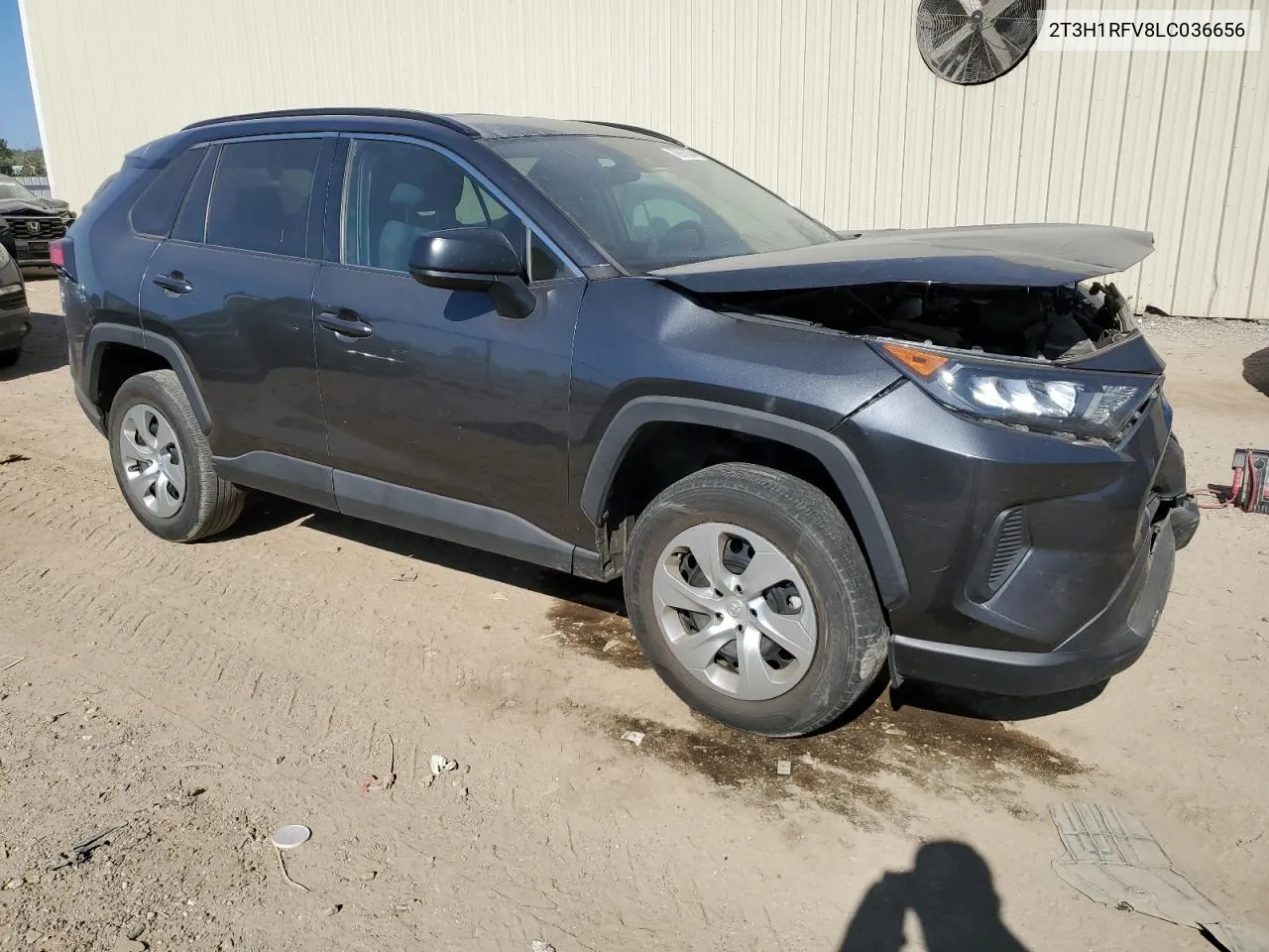 2020 Toyota Rav4 Le VIN: 2T3H1RFV8LC036656 Lot: 76975634