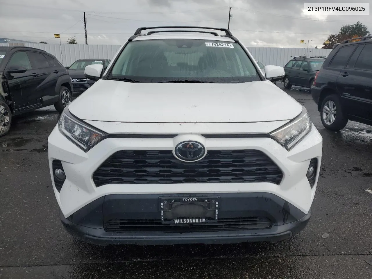 2020 Toyota Rav4 Xle VIN: 2T3P1RFV4LC096025 Lot: 77028214