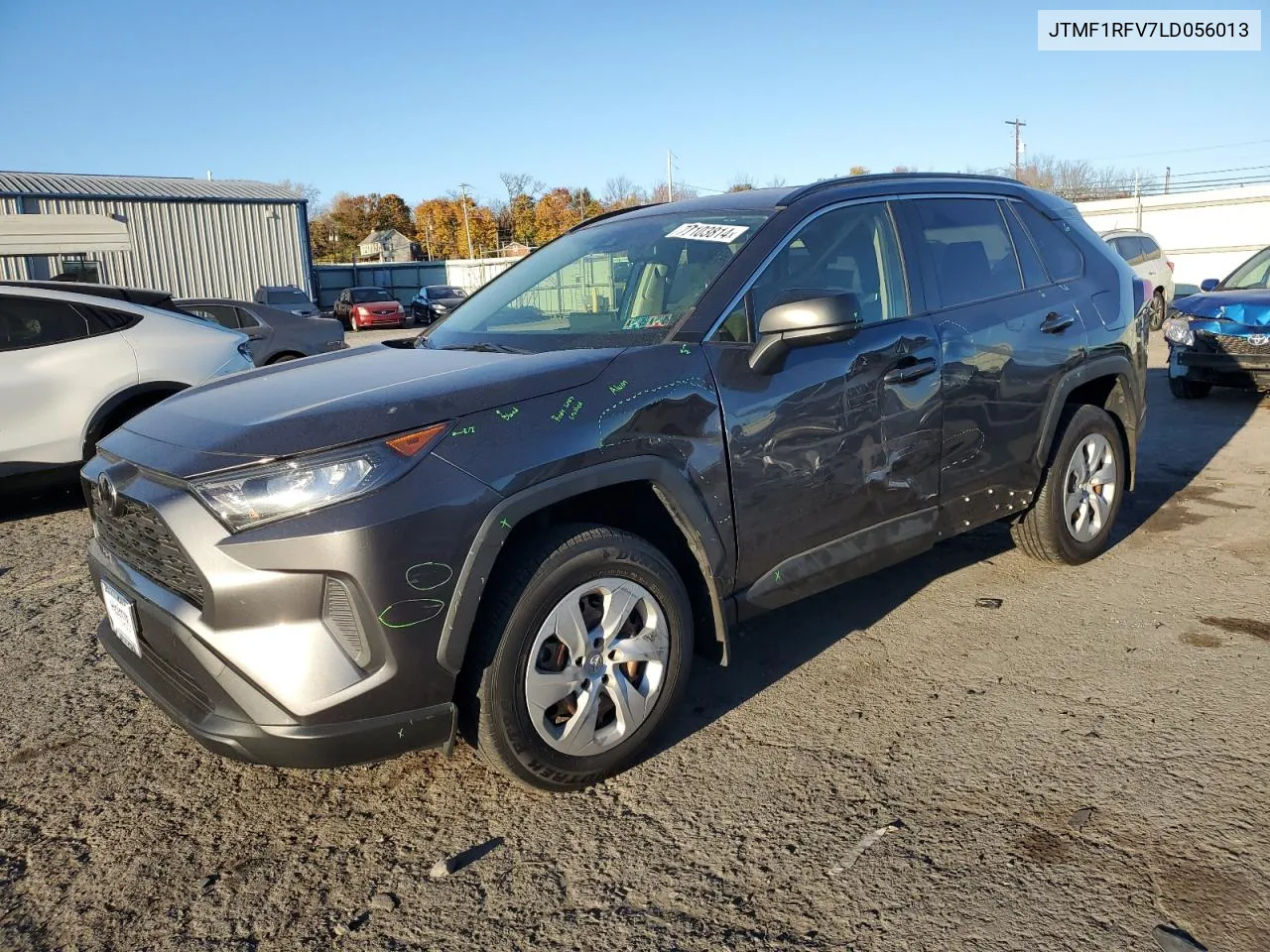 2020 Toyota Rav4 Le VIN: JTMF1RFV7LD056013 Lot: 77103814