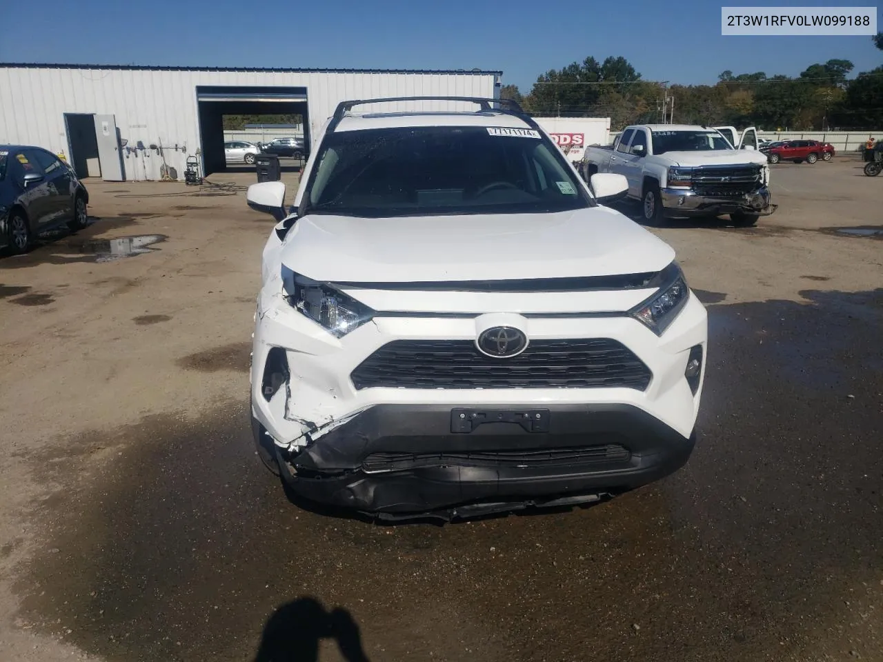 2020 Toyota Rav4 Xle VIN: 2T3W1RFV0LW099188 Lot: 77171174