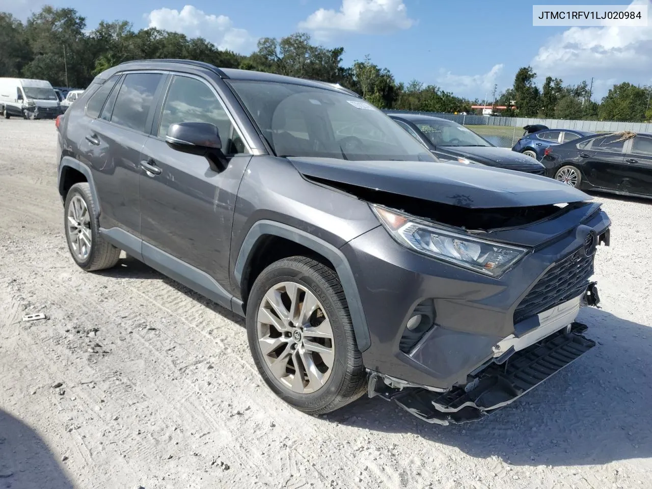 2020 Toyota Rav4 Xle Premium VIN: JTMC1RFV1LJ020984 Lot: 77312274