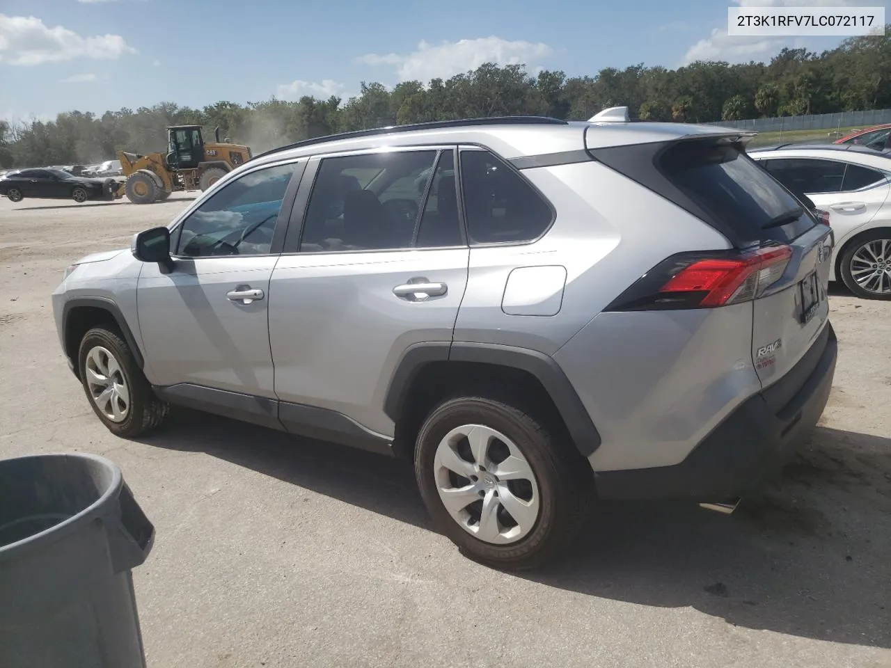 2020 Toyota Rav4 Le VIN: 2T3K1RFV7LC072117 Lot: 77332334