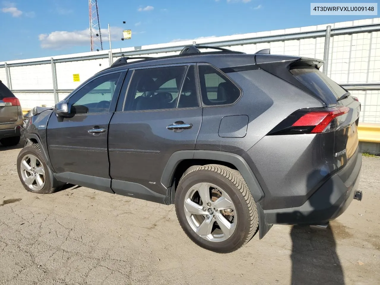 2020 Toyota Rav4 Limited VIN: 4T3DWRFVXLU009148 Lot: 77368864