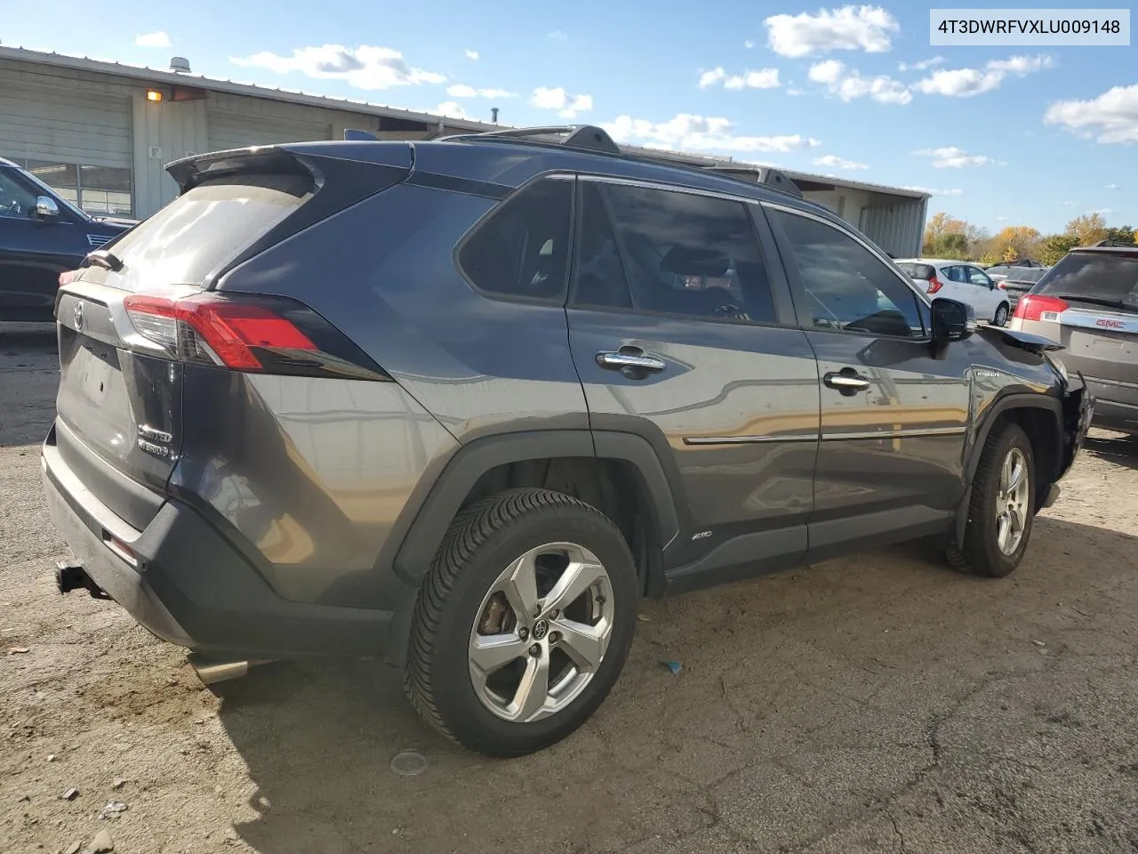 2020 Toyota Rav4 Limited VIN: 4T3DWRFVXLU009148 Lot: 77368864