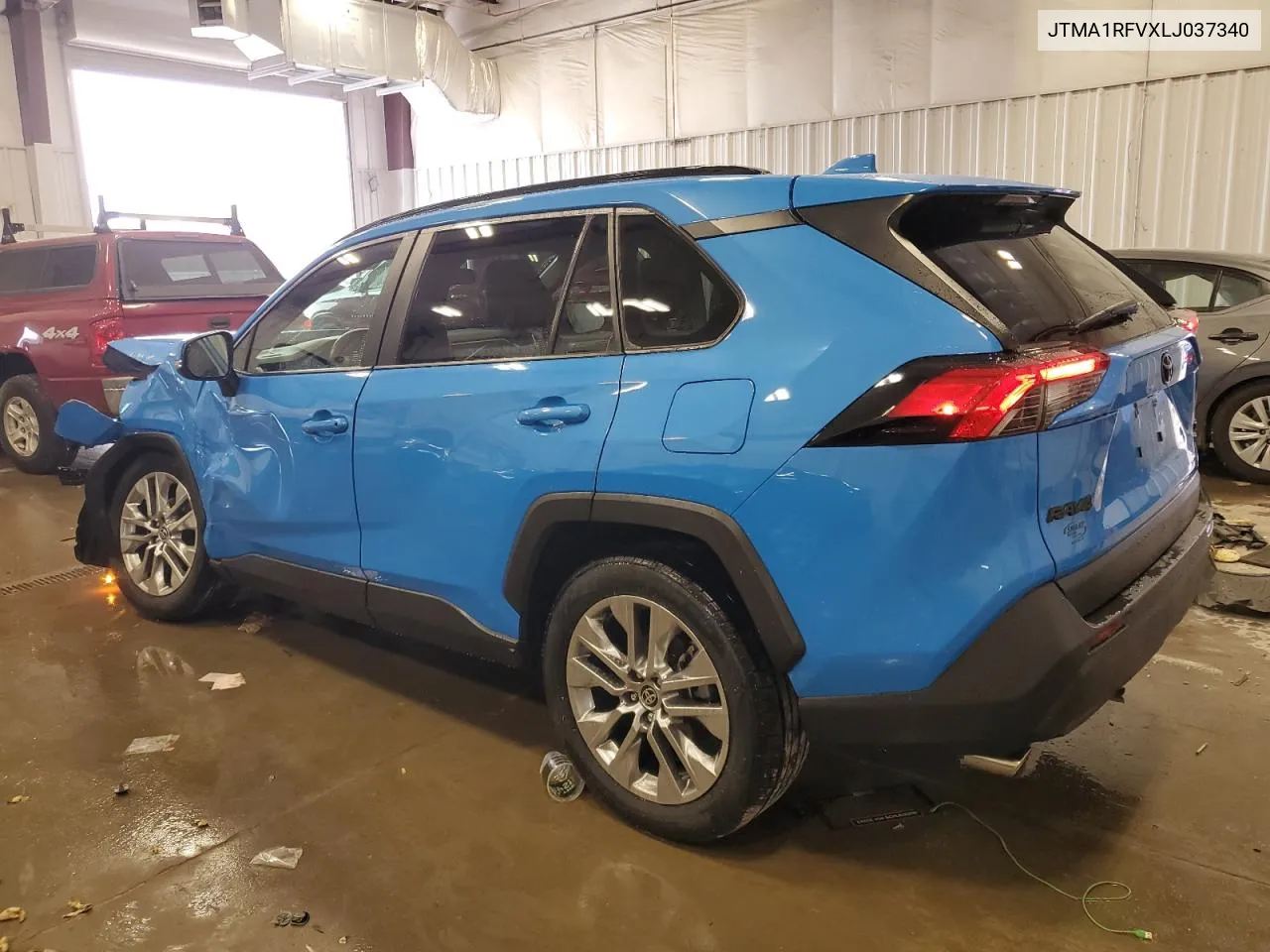 2020 Toyota Rav4 Xle Premium VIN: JTMA1RFVXLJ037340 Lot: 77398024