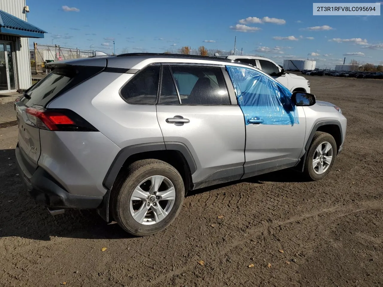 2T3R1RFV8LC095694 2020 Toyota Rav4 Xle