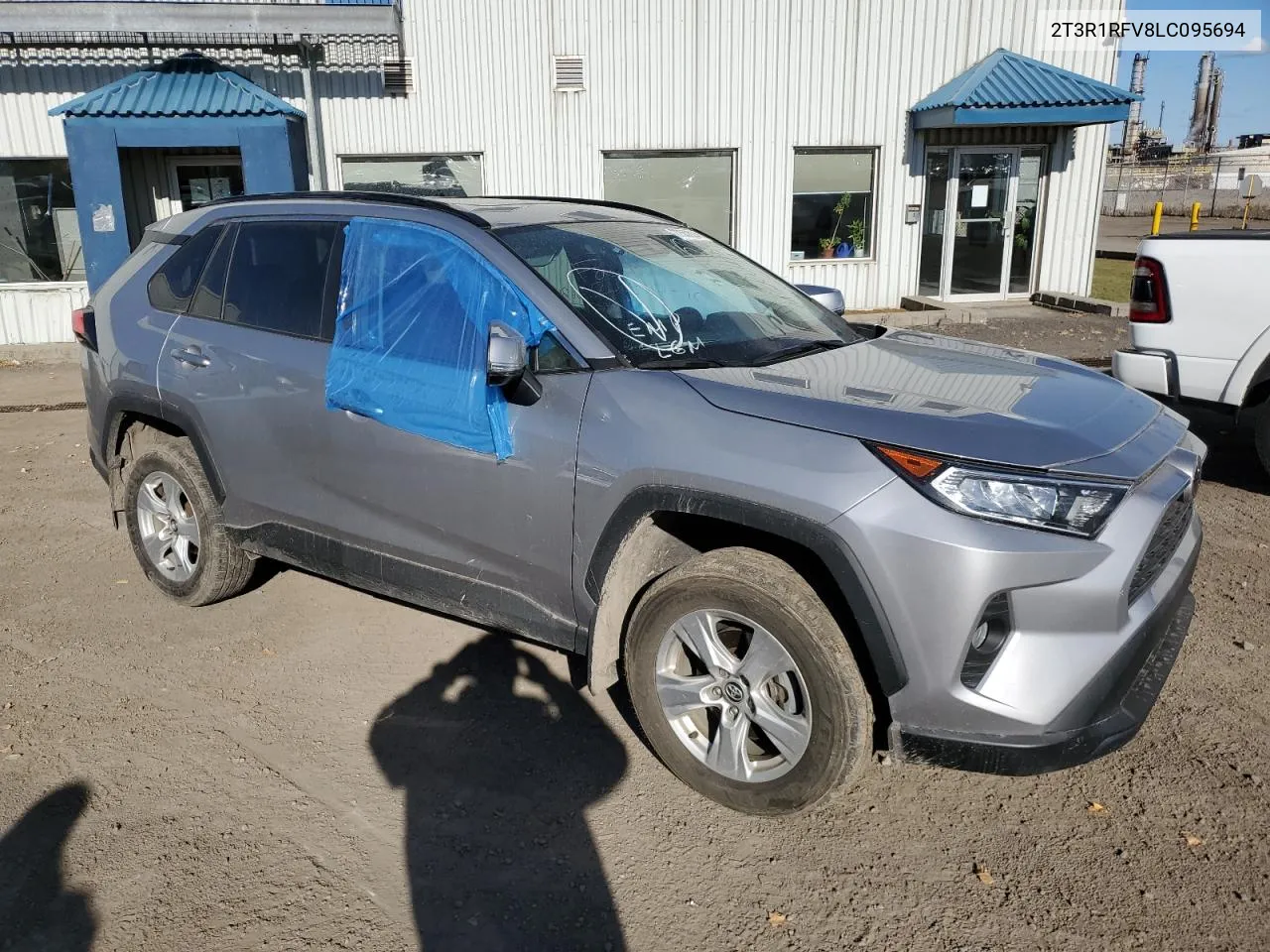 2020 Toyota Rav4 Xle VIN: 2T3R1RFV8LC095694 Lot: 77552914