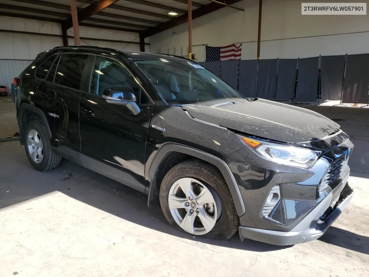 2020 Toyota Rav4 Xle VIN: 2T3RWRFV6LW057901 Lot: 77561694