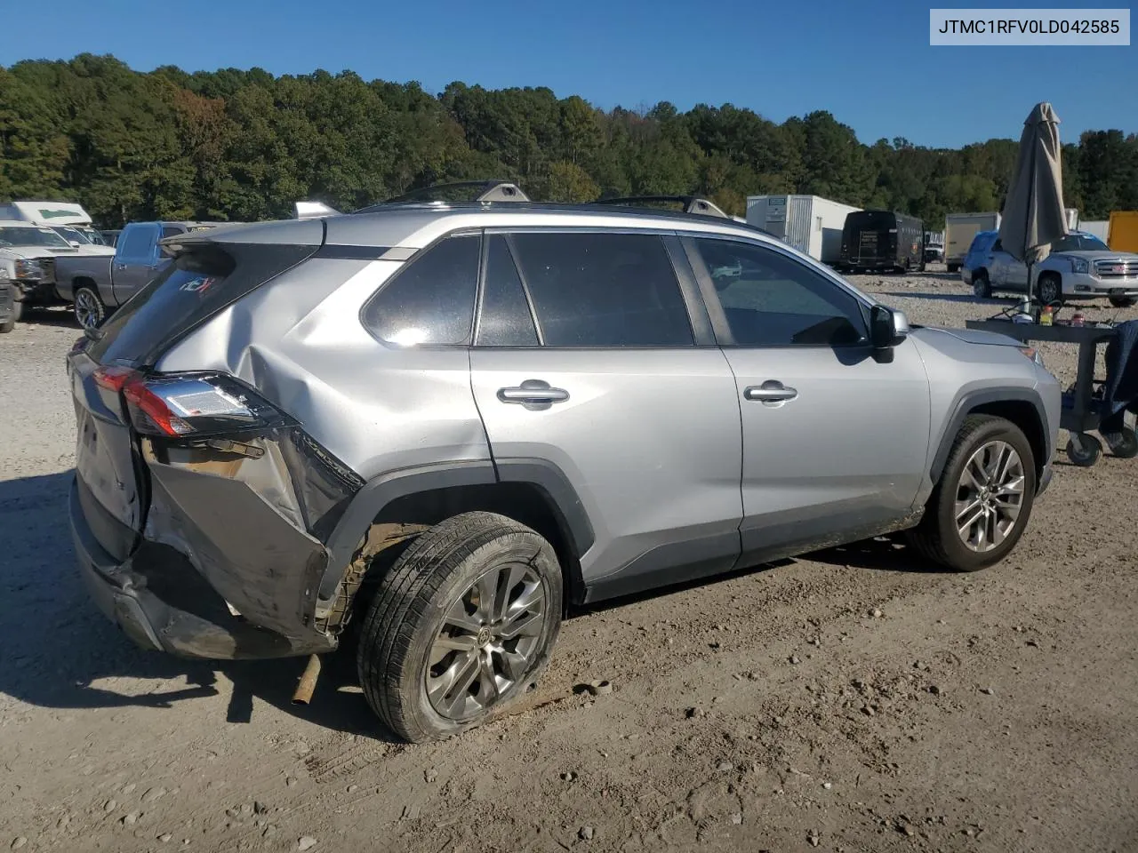 2020 Toyota Rav4 Xle Premium VIN: JTMC1RFV0LD042585 Lot: 77625184