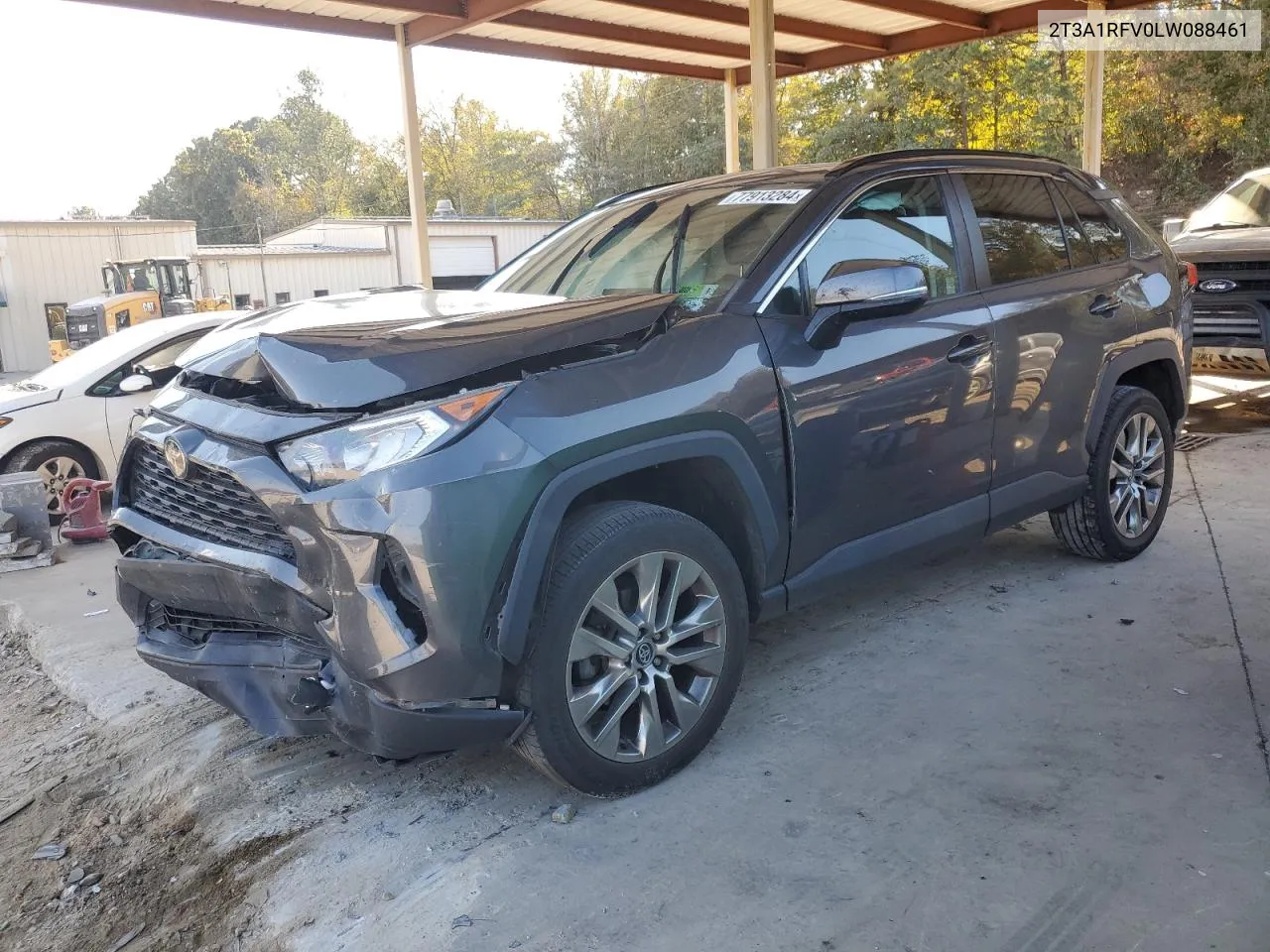 2020 Toyota Rav4 Xle Premium VIN: 2T3A1RFV0LW088461 Lot: 77913284