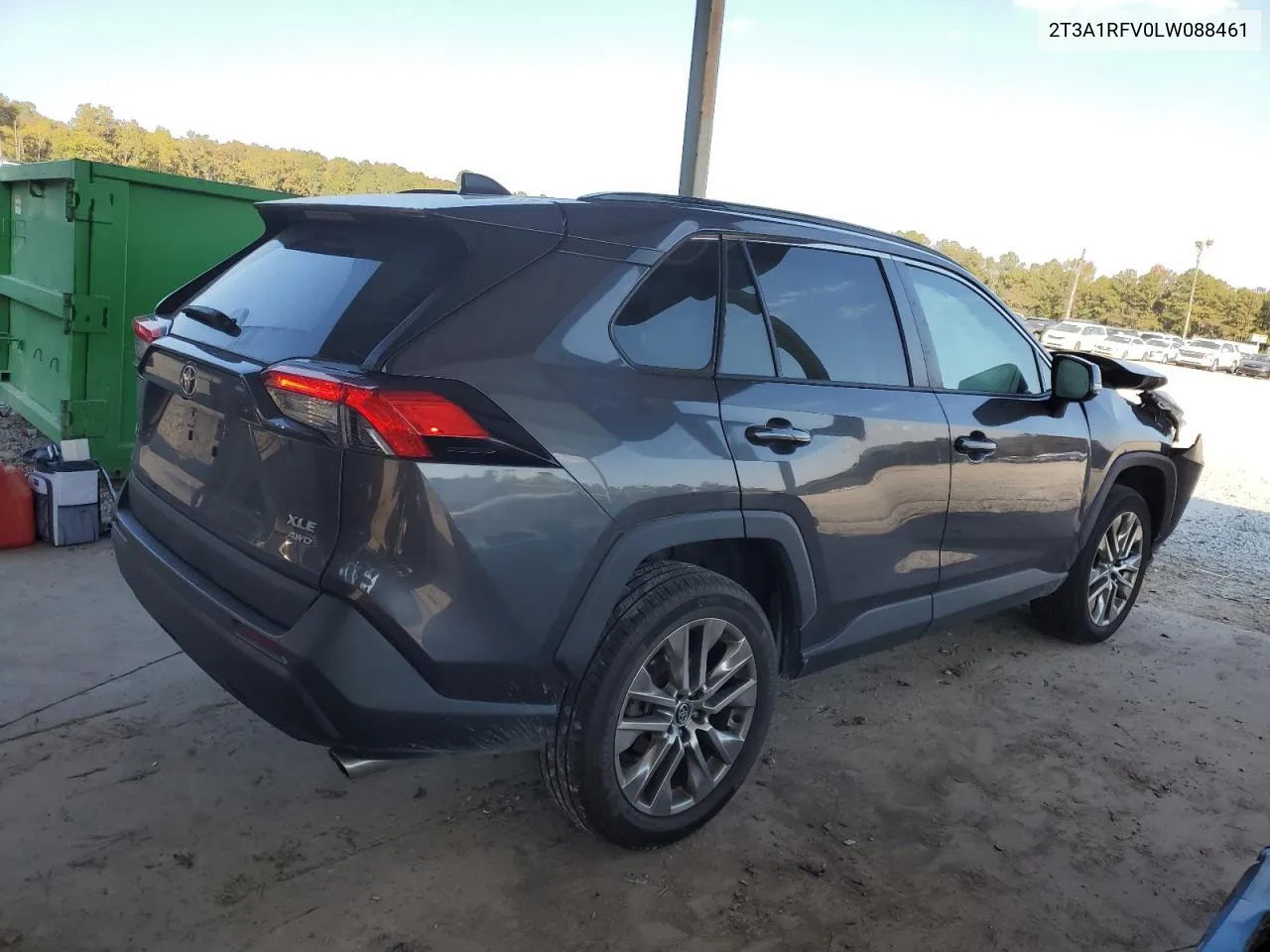 2020 Toyota Rav4 Xle Premium VIN: 2T3A1RFV0LW088461 Lot: 77913284