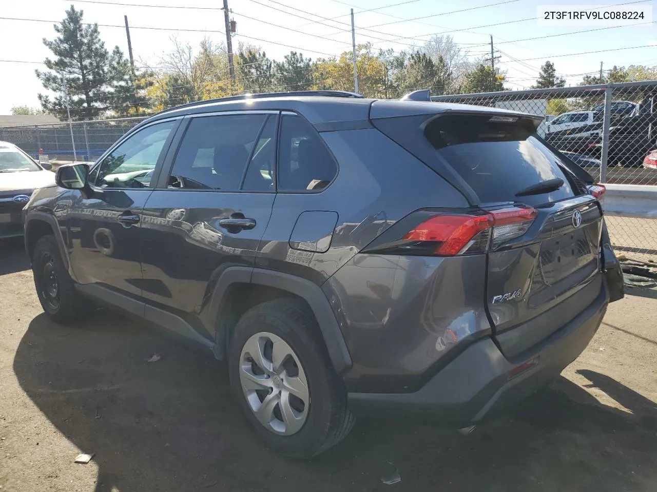 2020 Toyota Rav4 Le VIN: 2T3F1RFV9LC088224 Lot: 77963094