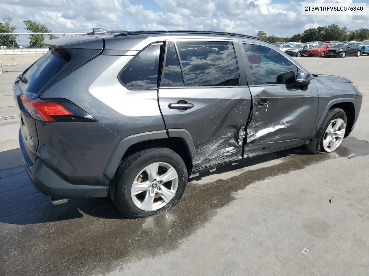 2020 Toyota Rav4 Xle VIN: 2T3W1RFV6LC076340 Lot: 77988414