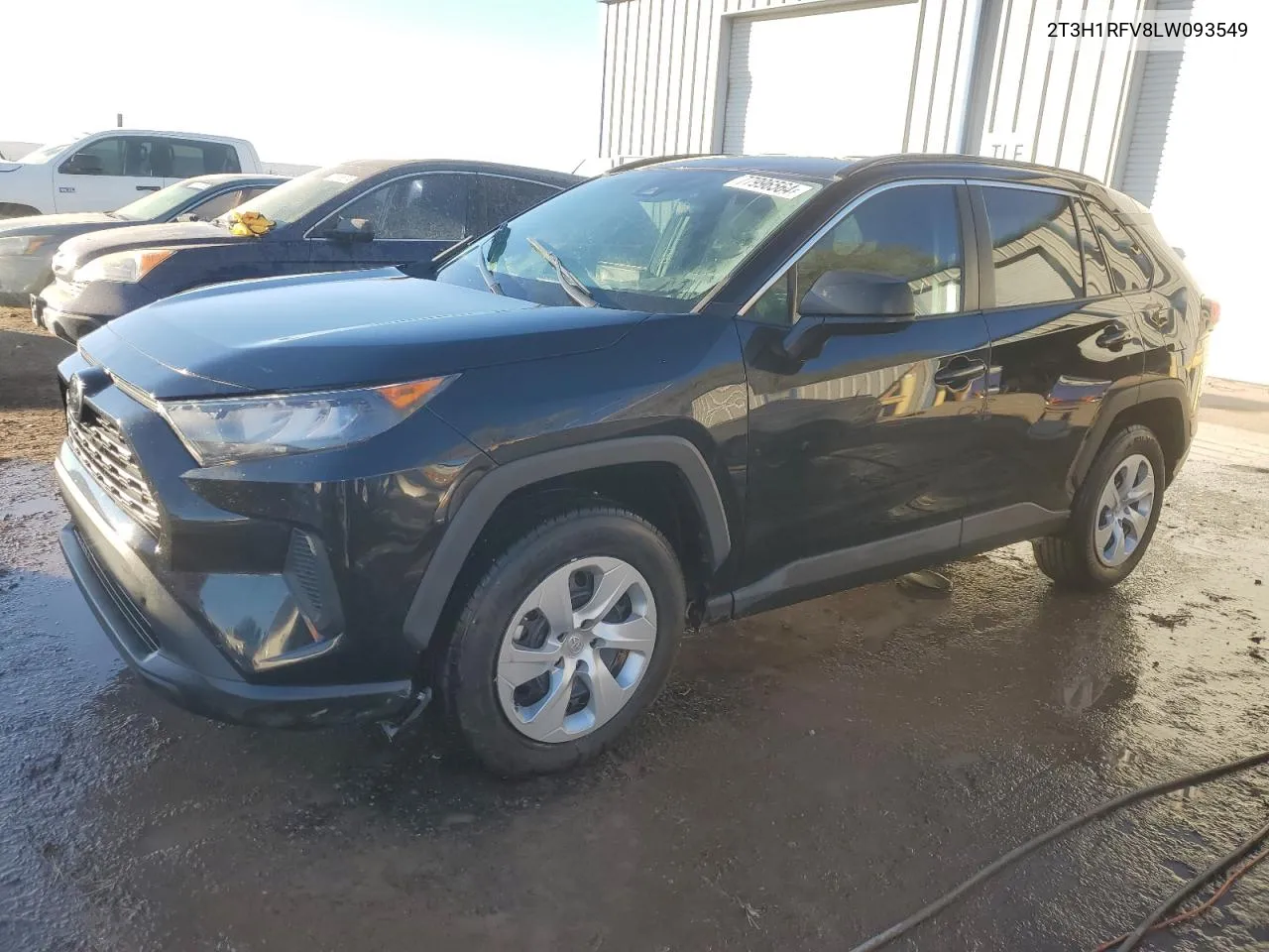 2020 Toyota Rav4 Le VIN: 2T3H1RFV8LW093549 Lot: 77996564