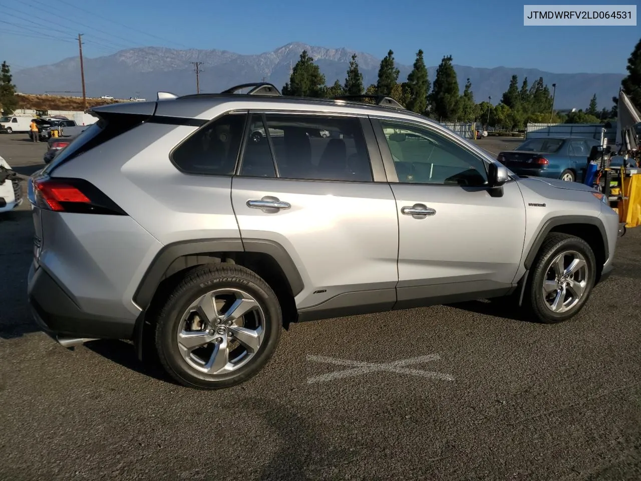 2020 Toyota Rav4 Limited VIN: JTMDWRFV2LD064531 Lot: 78066024