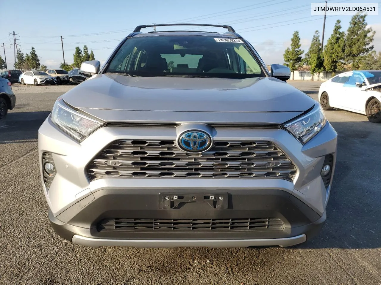 2020 Toyota Rav4 Limited VIN: JTMDWRFV2LD064531 Lot: 78066024