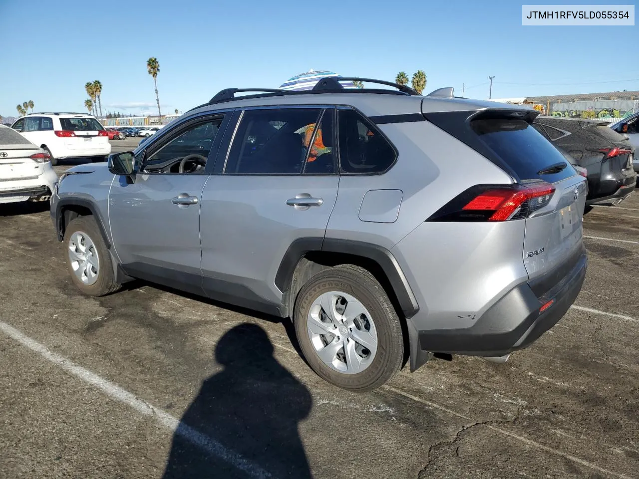 2020 Toyota Rav4 Le VIN: JTMH1RFV5LD055354 Lot: 78270664