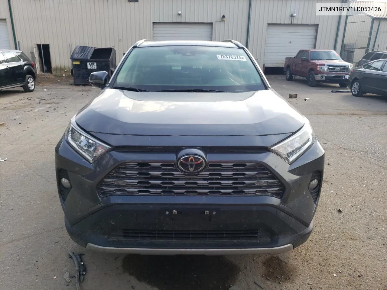 2020 Toyota Rav4 Limited VIN: JTMN1RFV1LD053426 Lot: 78376324