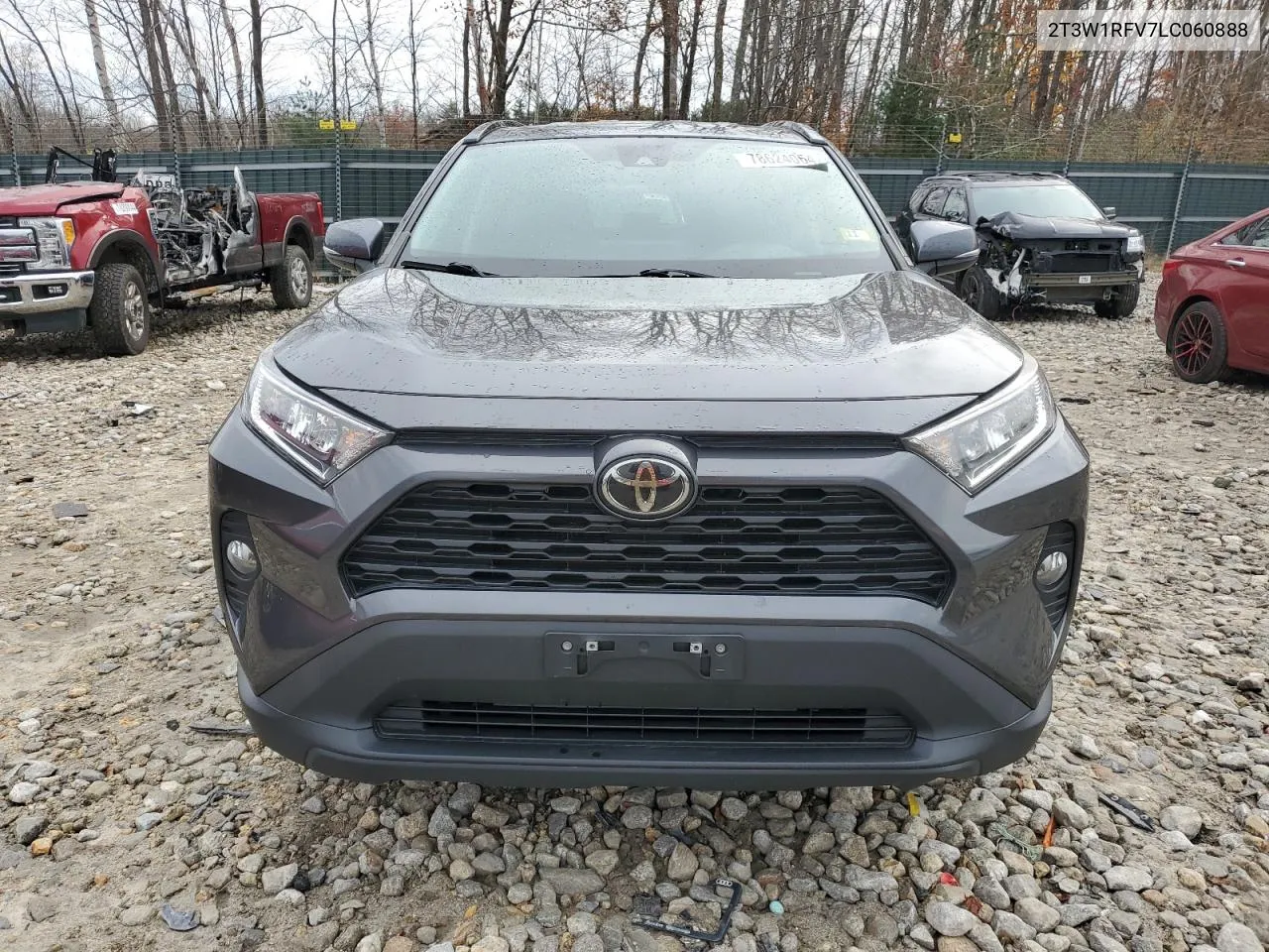 2020 Toyota Rav4 Xle VIN: 2T3W1RFV7LC060888 Lot: 78624064