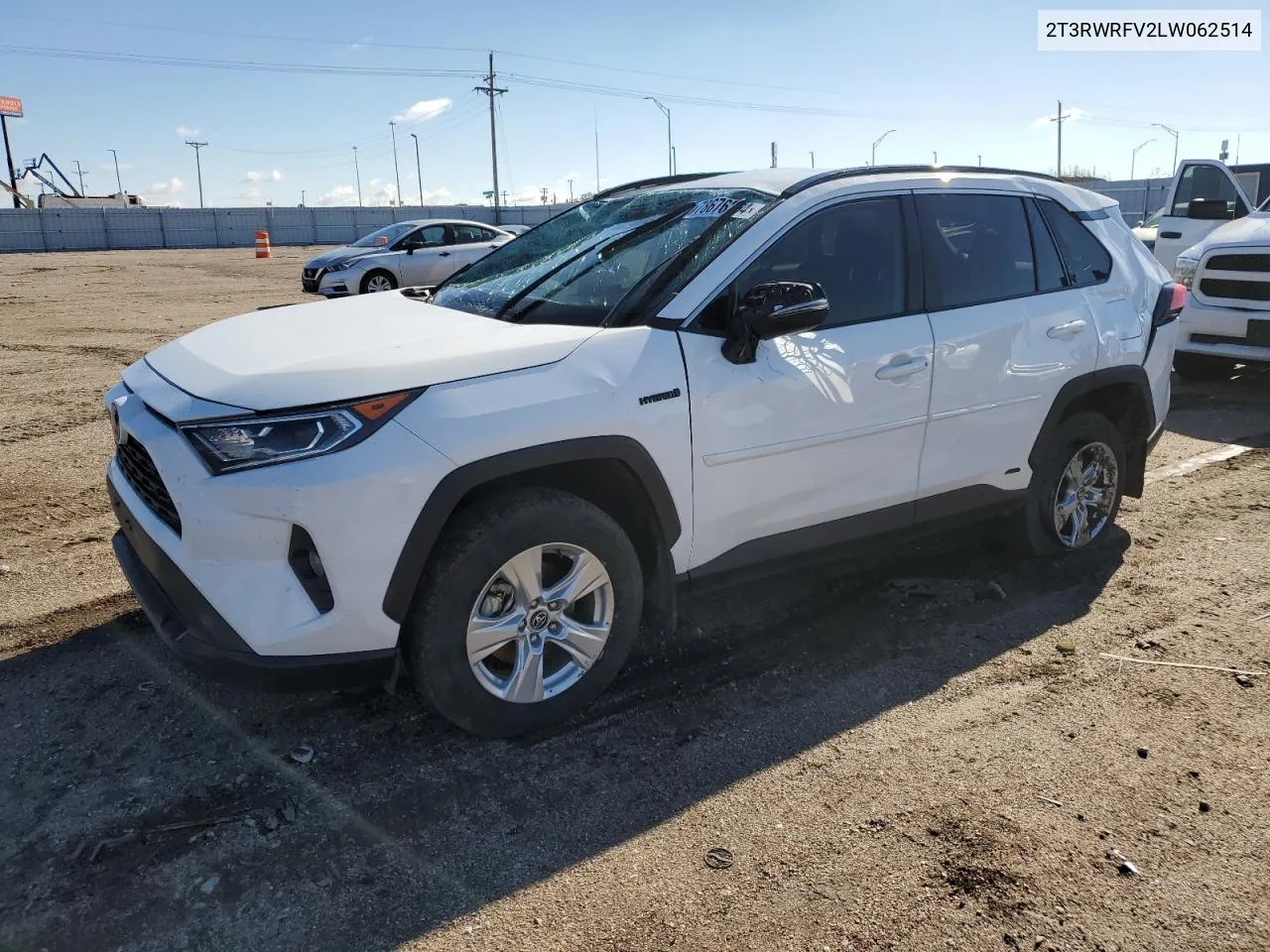 2020 Toyota Rav4 Xle VIN: 2T3RWRFV2LW062514 Lot: 78676354