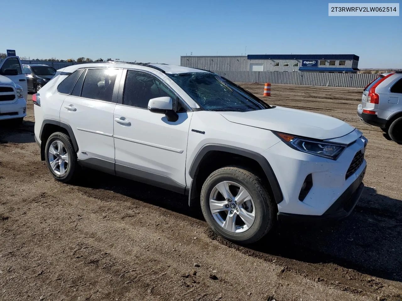 2020 Toyota Rav4 Xle VIN: 2T3RWRFV2LW062514 Lot: 78676354