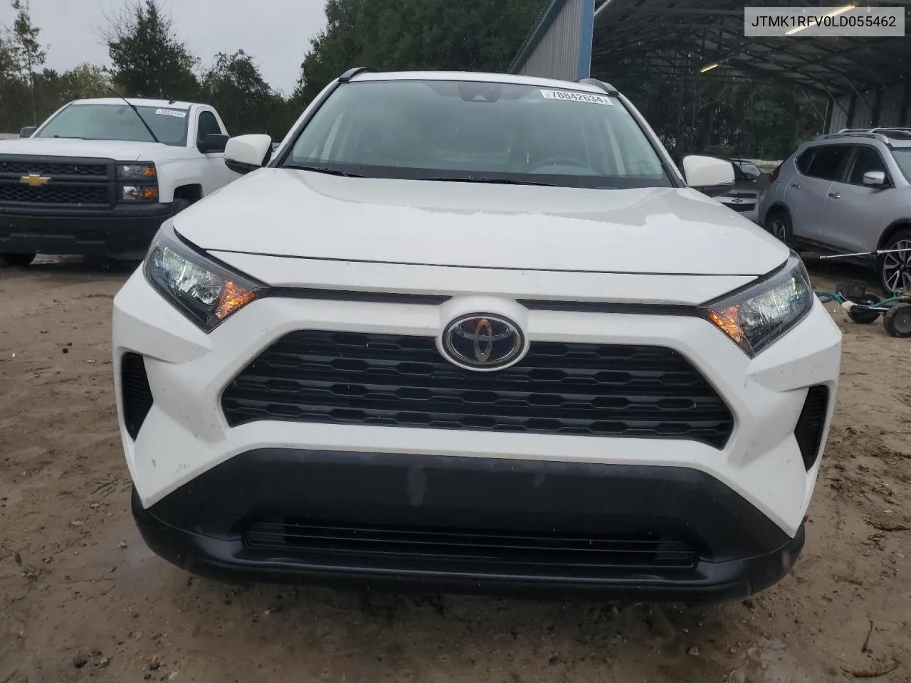 2020 Toyota Rav4 Le VIN: JTMK1RFV0LD055462 Lot: 78842634