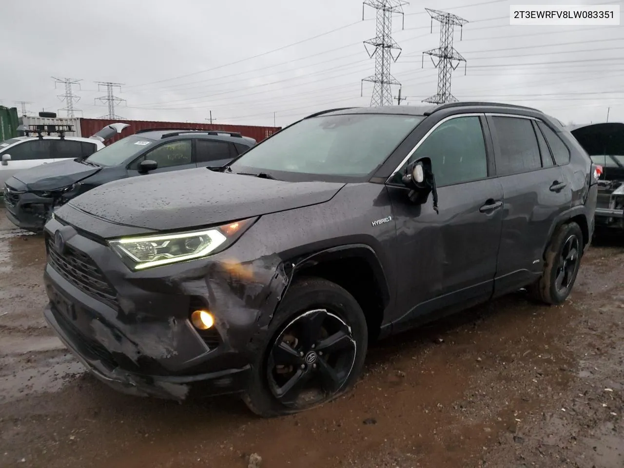 2020 Toyota Rav4 Xse VIN: 2T3EWRFV8LW083351 Lot: 78865344