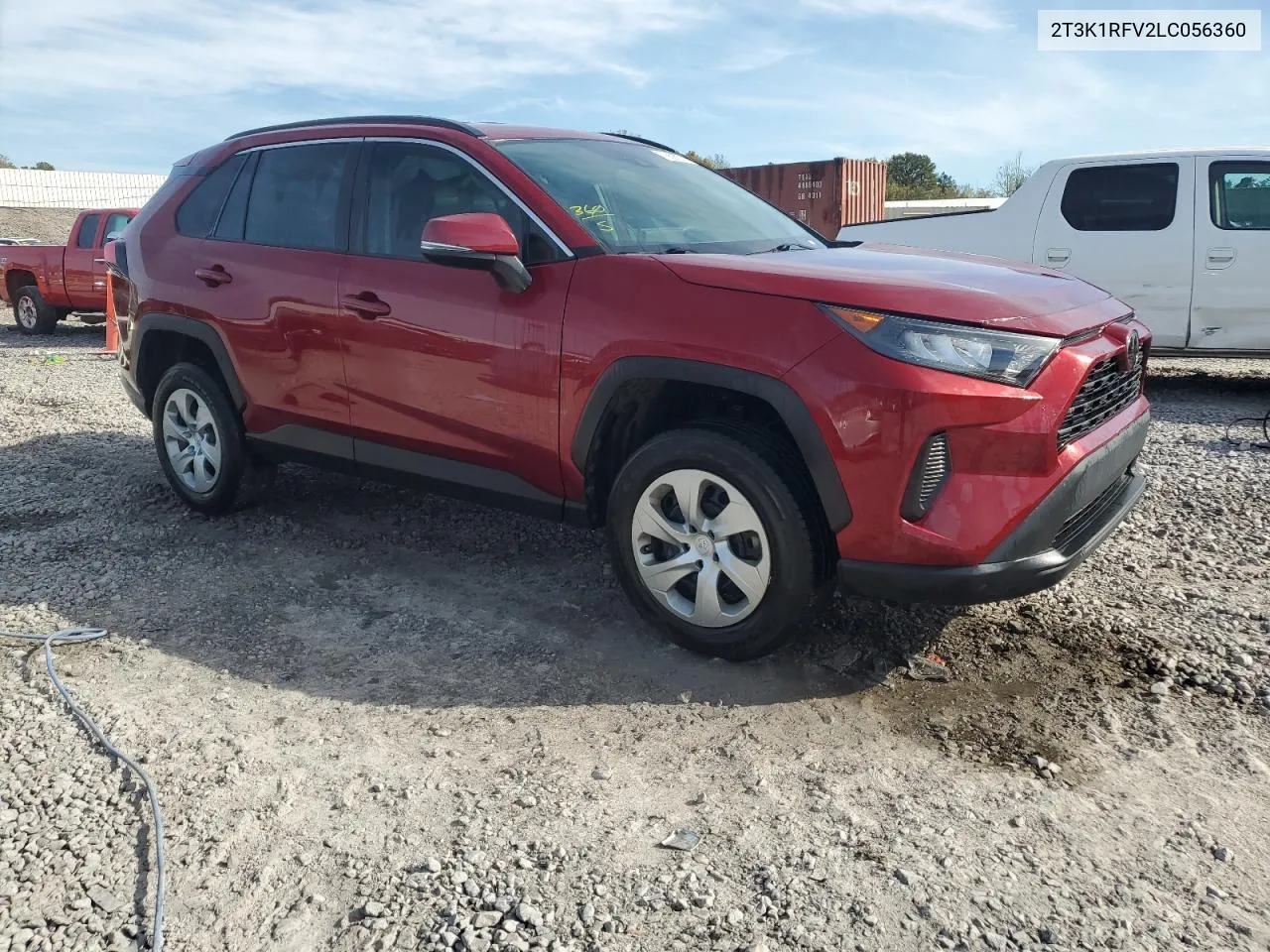 2020 Toyota Rav4 Le VIN: 2T3K1RFV2LC056360 Lot: 78896574