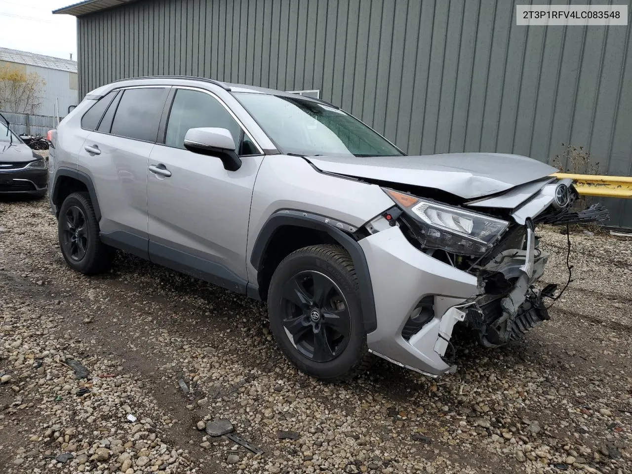 2020 Toyota Rav4 Xle VIN: 2T3P1RFV4LC083548 Lot: 79078474