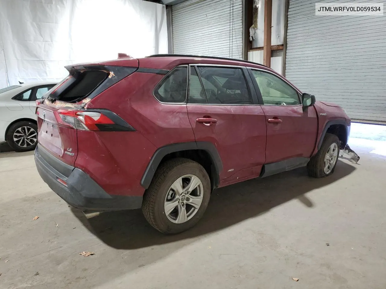 2020 Toyota Rav4 Le VIN: JTMLWRFV0LD059534 Lot: 79163614