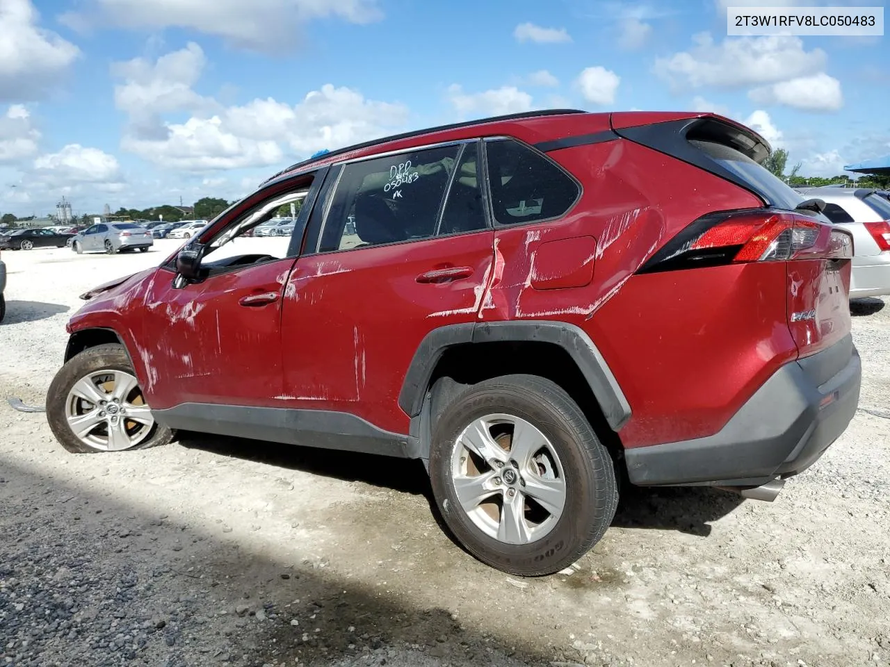 2020 Toyota Rav4 Xle VIN: 2T3W1RFV8LC050483 Lot: 79858954