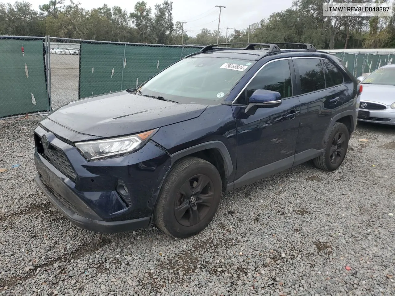 2020 Toyota Rav4 Xle VIN: JTMW1RFV8LD048387 Lot: 79865824