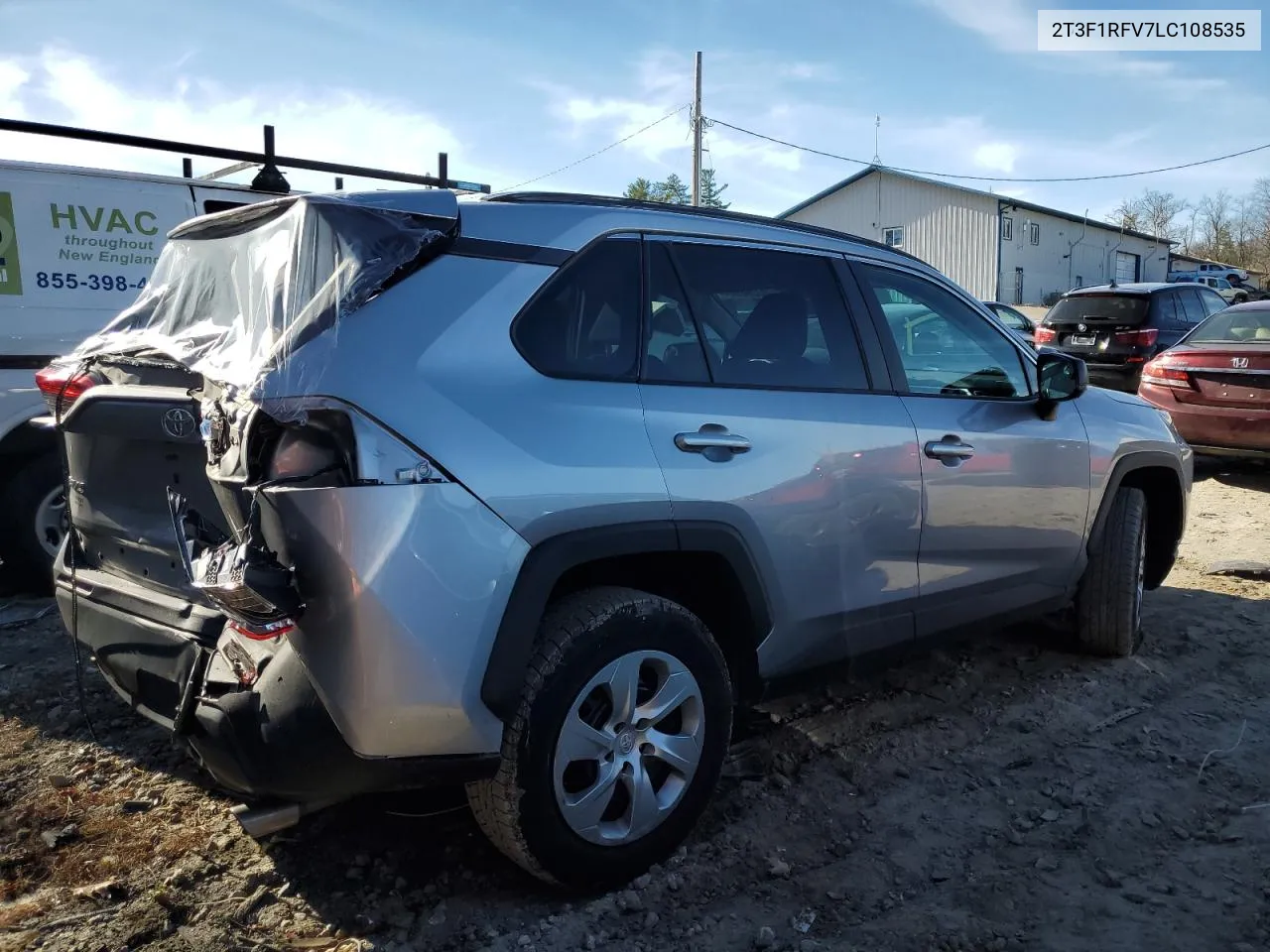 2020 Toyota Rav4 Le VIN: 2T3F1RFV7LC108535 Lot: 80266904