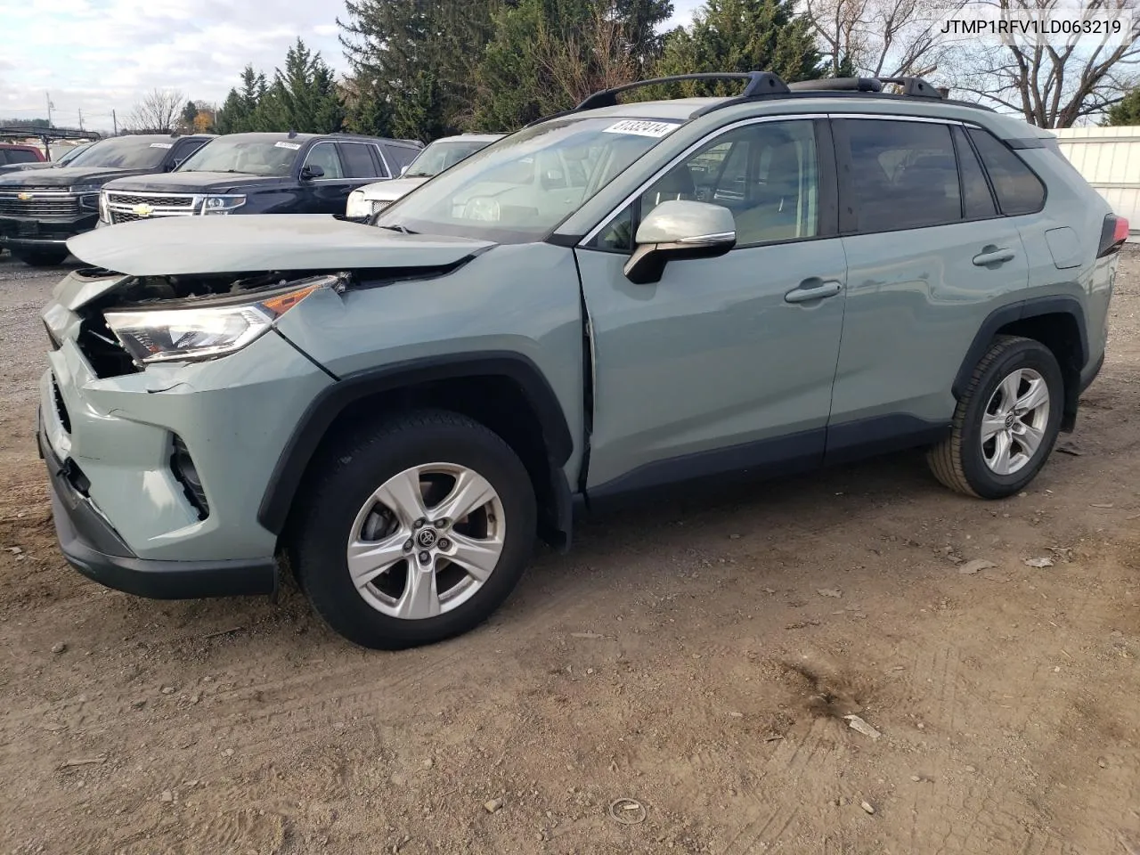 2020 Toyota Rav4 Xle VIN: JTMP1RFV1LD063219 Lot: 81332414