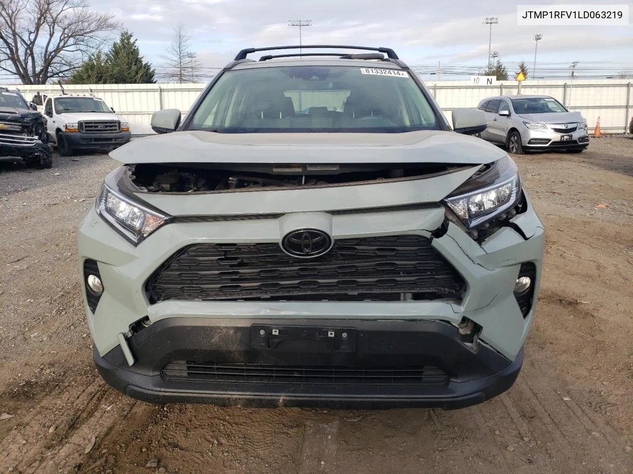 2020 Toyota Rav4 Xle VIN: JTMP1RFV1LD063219 Lot: 81332414