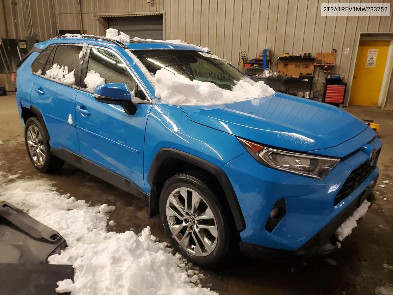 2021 Toyota Rav4 Xle Premium VIN: 2T3A1RFV1MW233752 Lot: 49228974