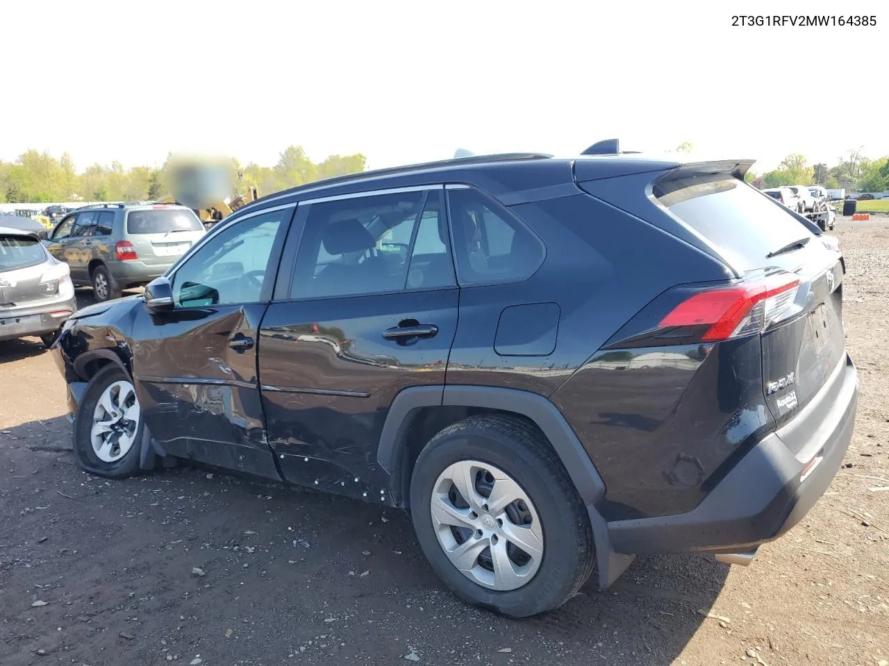 2021 Toyota Rav4 Le VIN: 2T3G1RFV2MW164385 Lot: 52278514